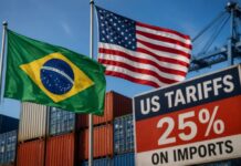 Brazil Criticizes US for Economic Impact of New 25% Import Tariffs