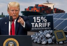 15% Tariff on Polysilicon Aims to Boost US Solar, Chip Industries