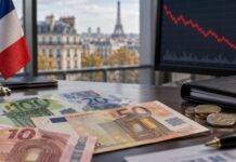 Euro Hits 17-Month Low Amid Concerns Over France’s Rising Debt